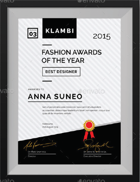 Fashion Awards of the year